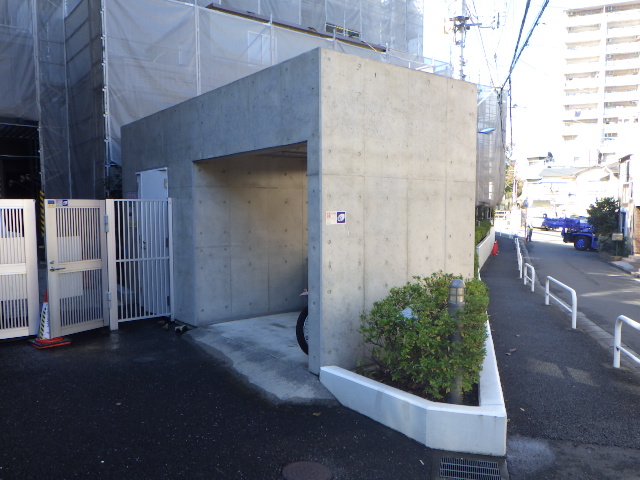 施工前の写真 駐輪場