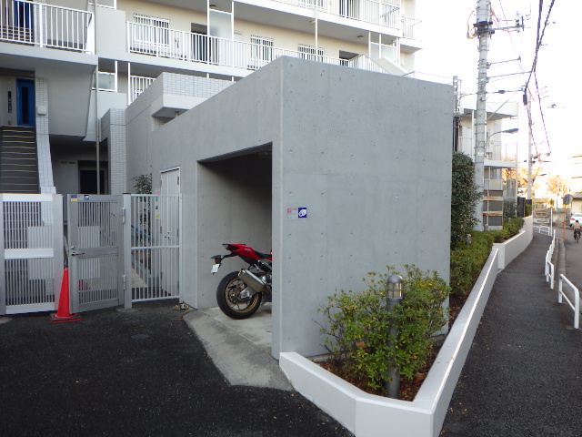 施工後の写真 駐輪場